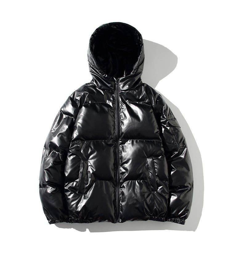 Unisex nan gepolsterte Steppjacke mit Thermoisolierung, Stehkragen und Ärmeltasche Drune