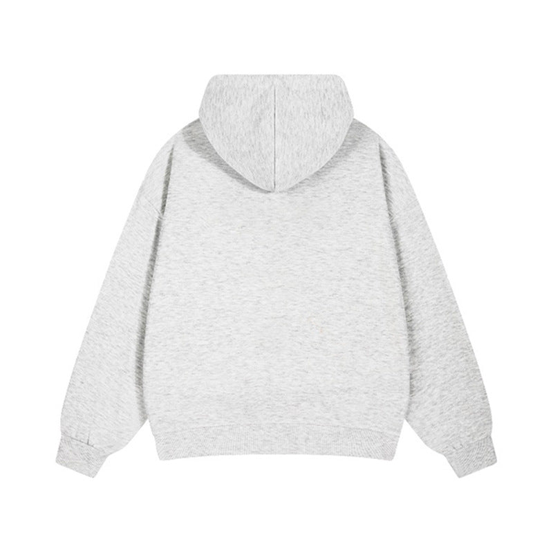 Damen lässige Kapuzenjacke mit Karo-Innenfutter und durchgehendem Reißverschluss Drune