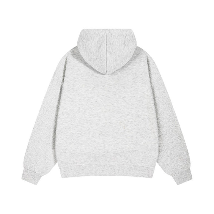 Damen lässige Kapuzenjacke mit Karo-Innenfutter und durchgehendem Reißverschluss Drune