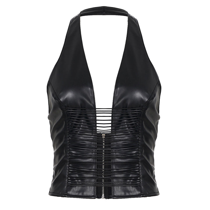 Damen Glamouröses Crop Top Drune