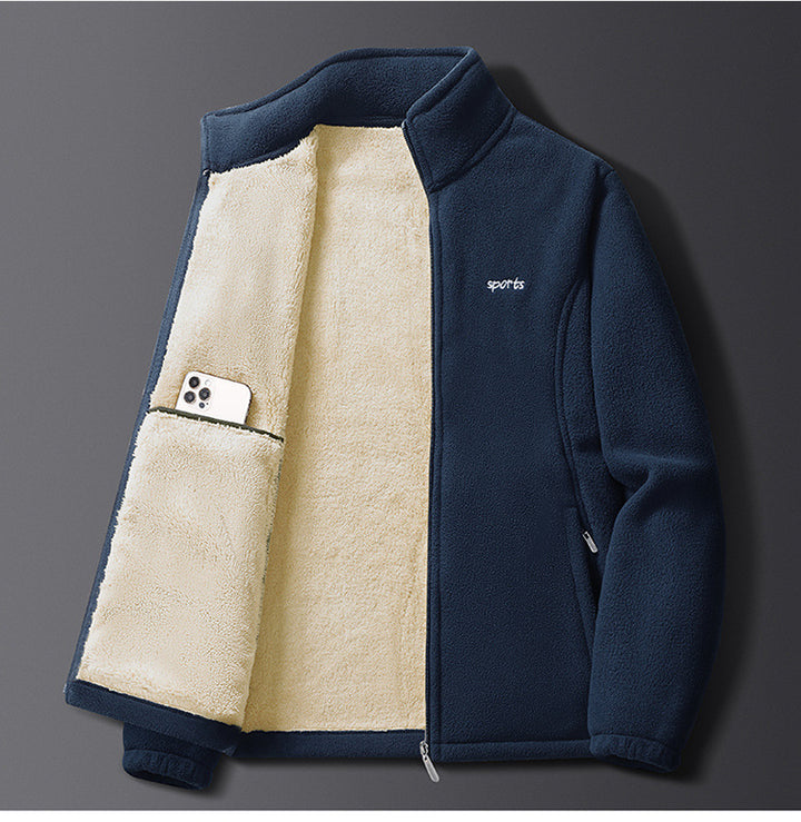 Herren Fleecejacke mit kuscheligem Innenfutter Drune