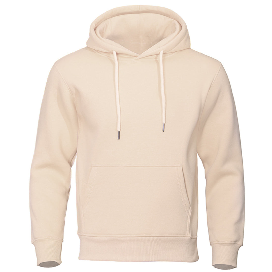 Unisex Premium-Kapuzenpullover mit extra hohem Kragen, Kängurutasche und gebürstetem Innenfutter Drune