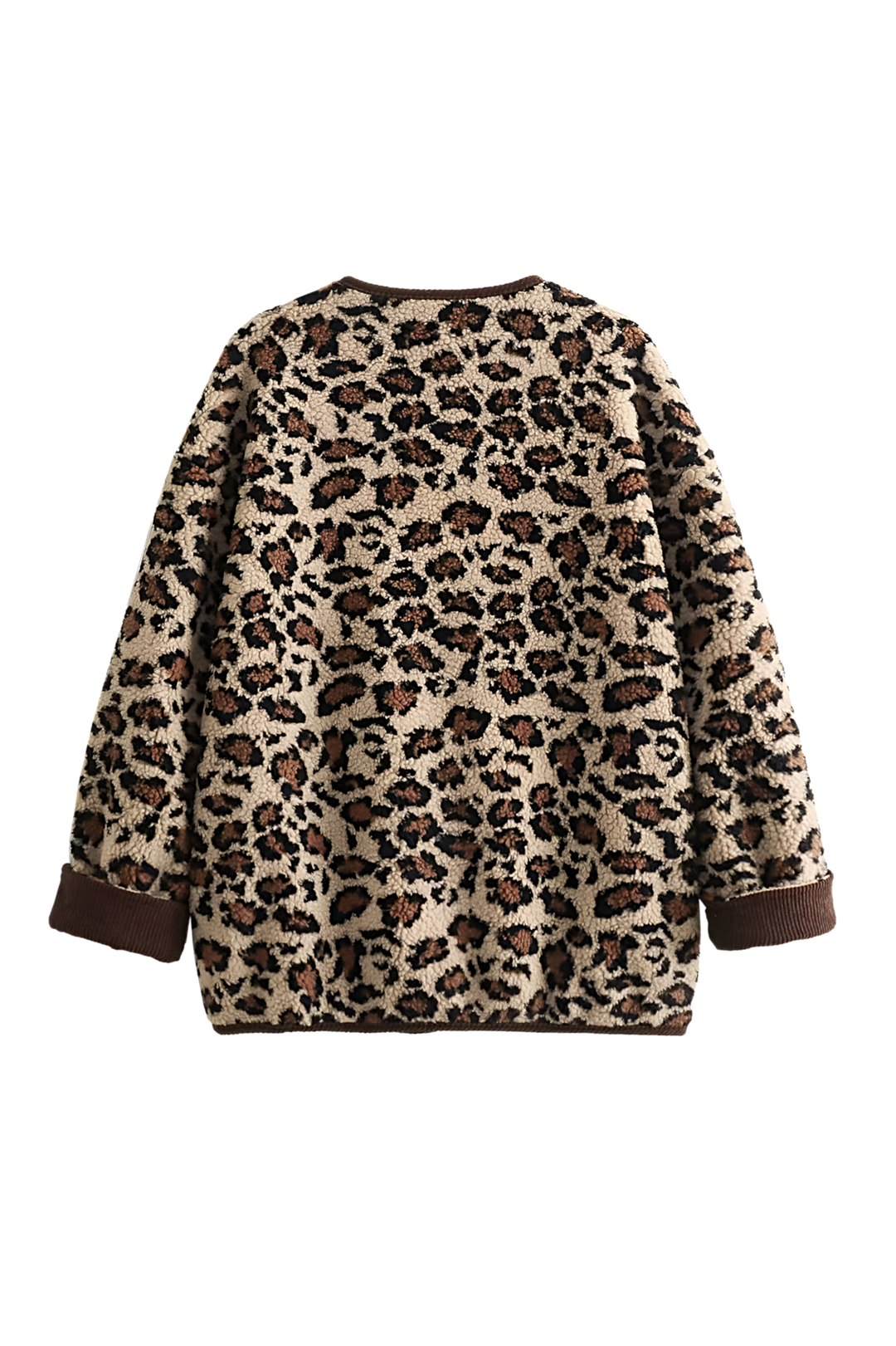 Drune | Lässiger Cardigan Tierdruck Bequem und Stilvoll