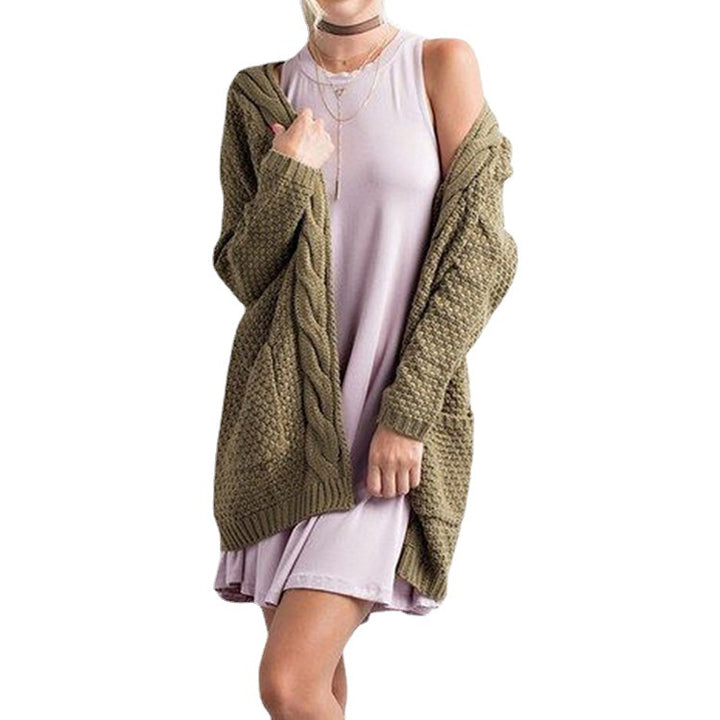 Damen Grobstrick-Cardigan mit praktischen Taschen und lässigem Schnitt Drune