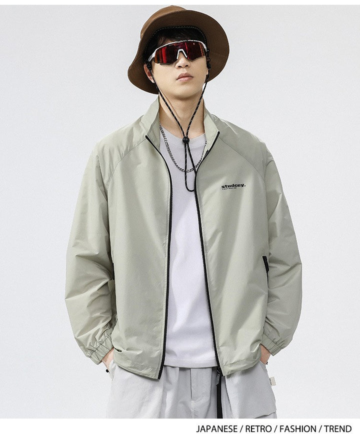 Herren Leichte Windjacke mit umweltfreundlichem Funktionsmaterial Drune