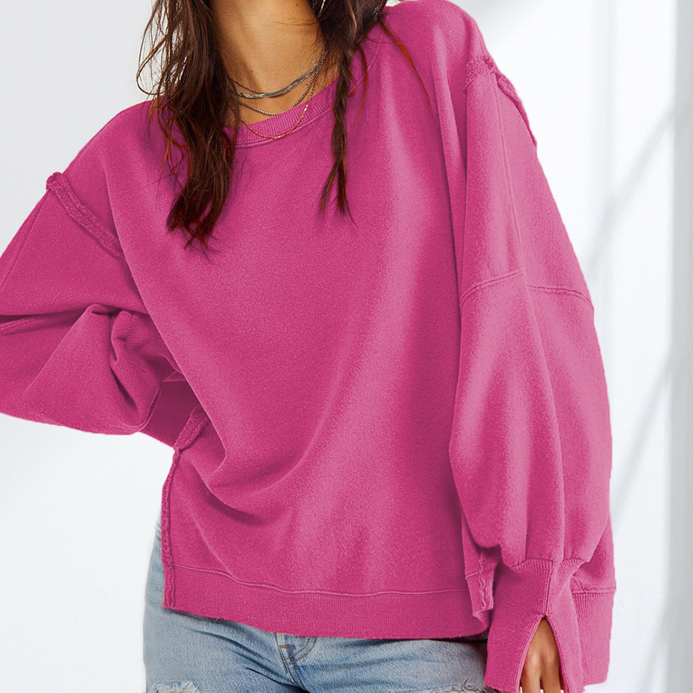 Damen Oversized Sweatshirt Drune