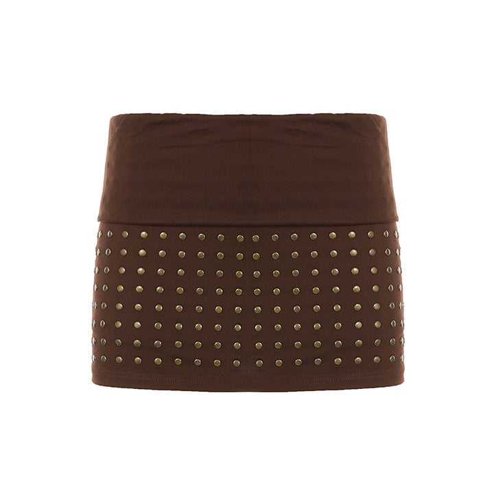 Damen Shorts mit glitzerndem Strassband Drune