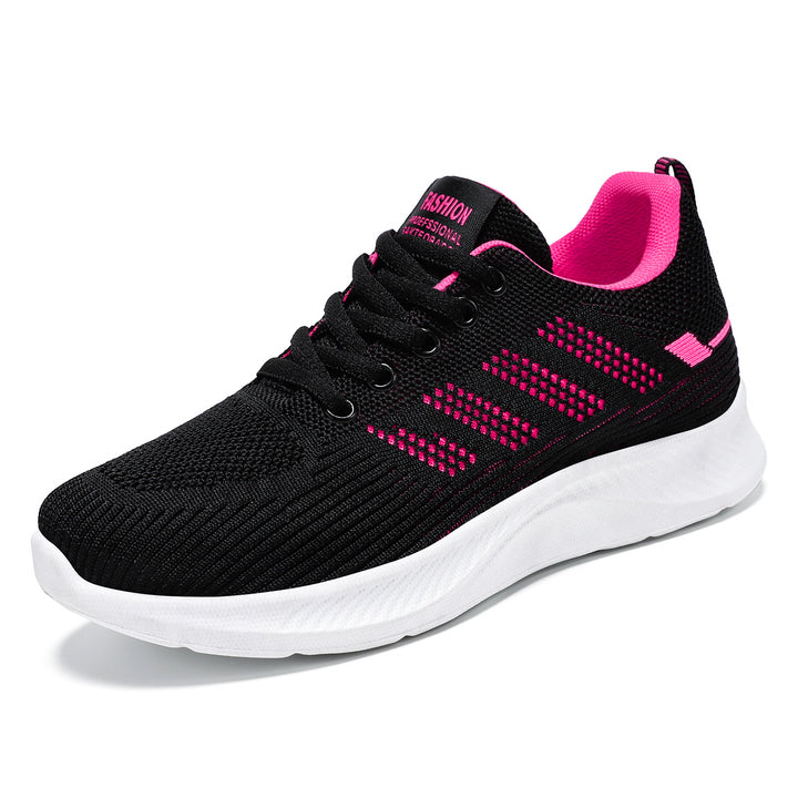Unisex nan atmungsaktive Strick-Sneaker mit leichter Memory-Fußbett Sohle Drune
