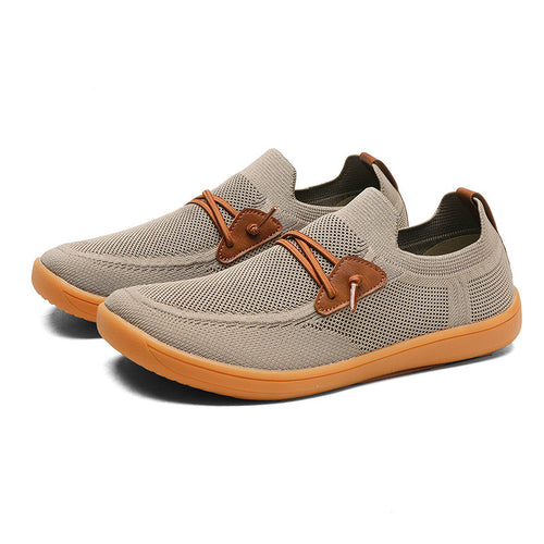 Herren nan atmungsaktiver Strick-Schlupfsneaker mit elastischem Einstieg und dämpfender Leichtsohle Drune