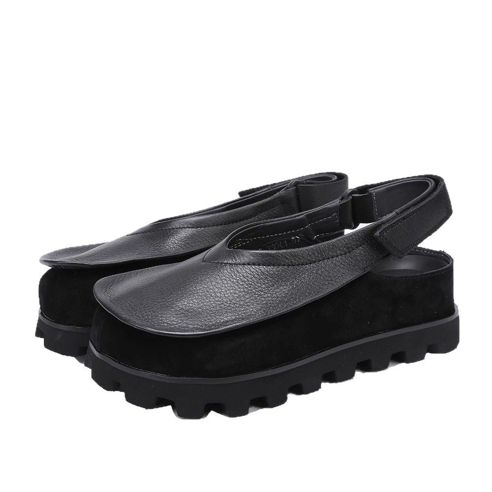 Damen Luftige Slip-On Sandalen mit ergonomischer Sohle und praktischem Riemen Drune