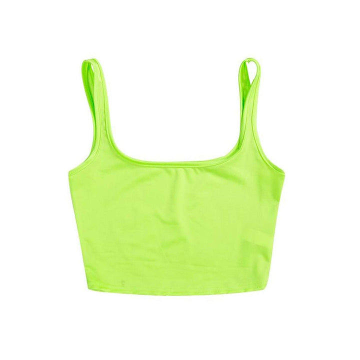 Damen Crop Top mit anschmiegsamem Schnitt Drune