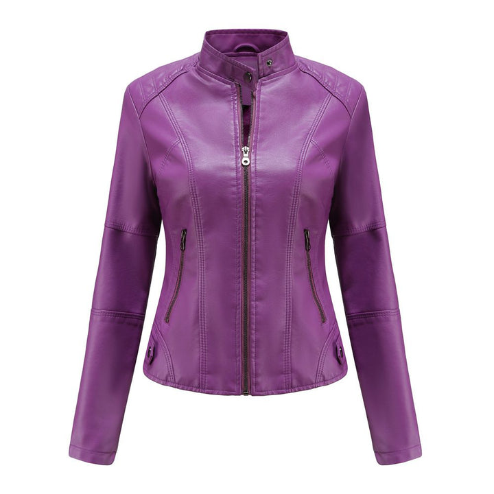 Drune | Fit PU Lederjacke - Schlanker moderner Look - Leichtes Design - Lässiger Chic