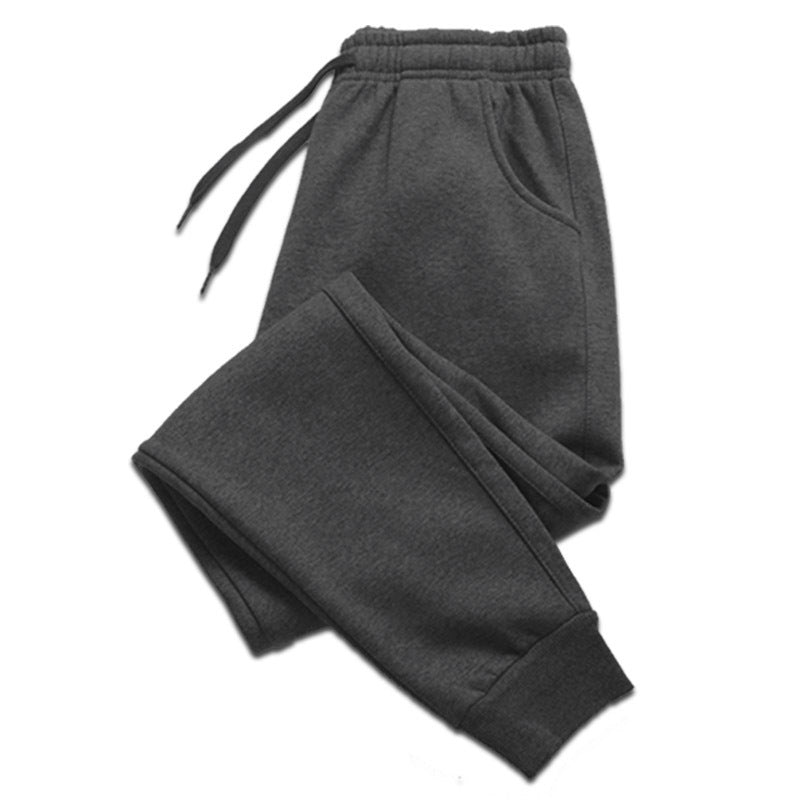 Unisex nan athleisure Jogginghose mit innen angerautem Fleece, elastischem Kordelbund und gerippten Knöchelabschlüssen Drune