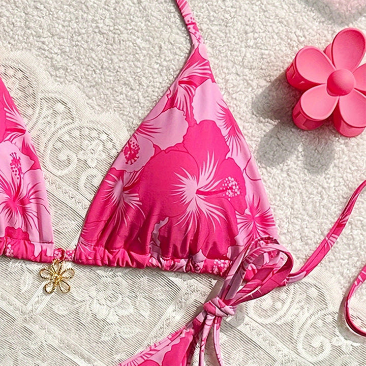 Damen Triangel-Bikini mit eleganten Bändchen Drune