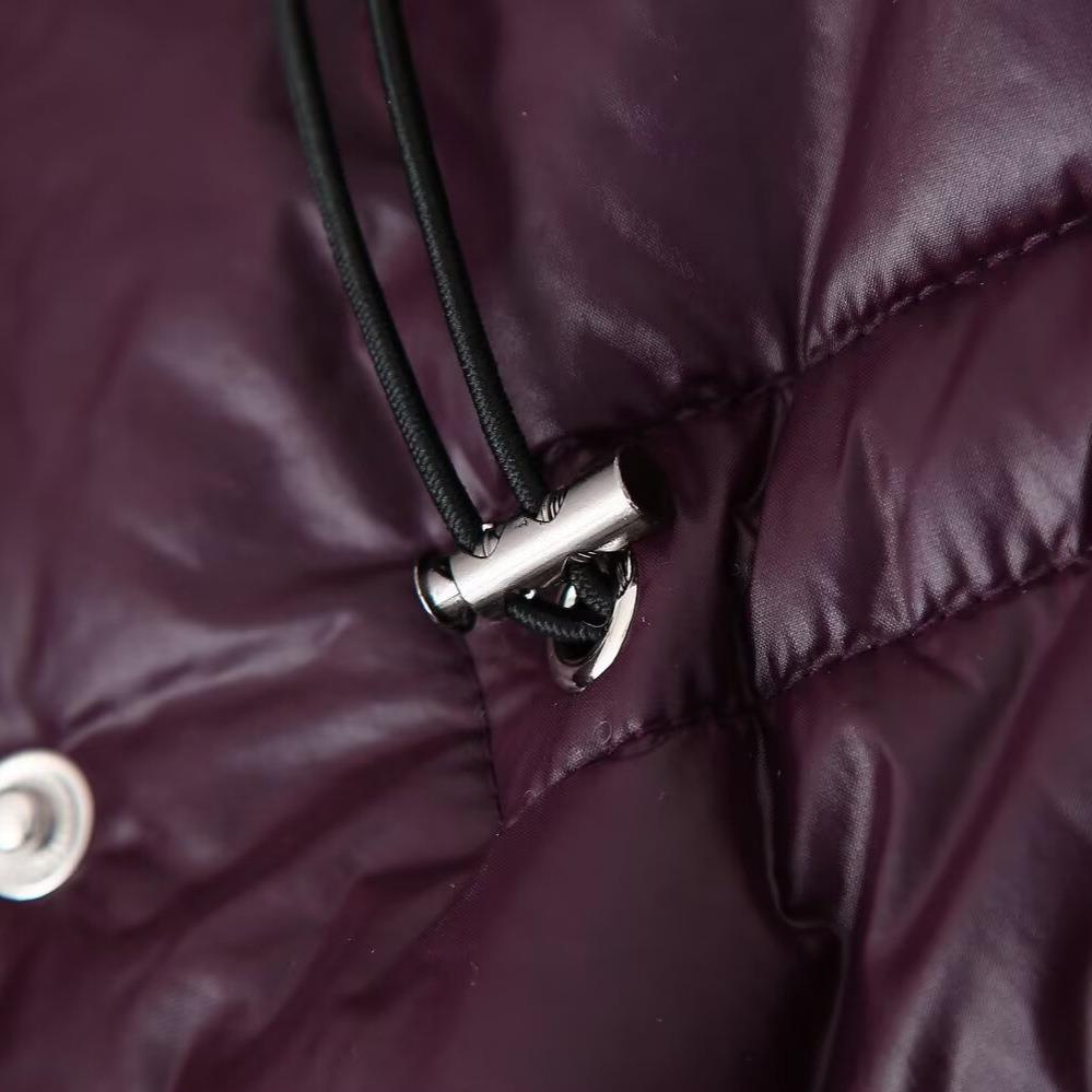 Damen Steppjacke mit Kapuze und taillierbarem Gürtel Drune