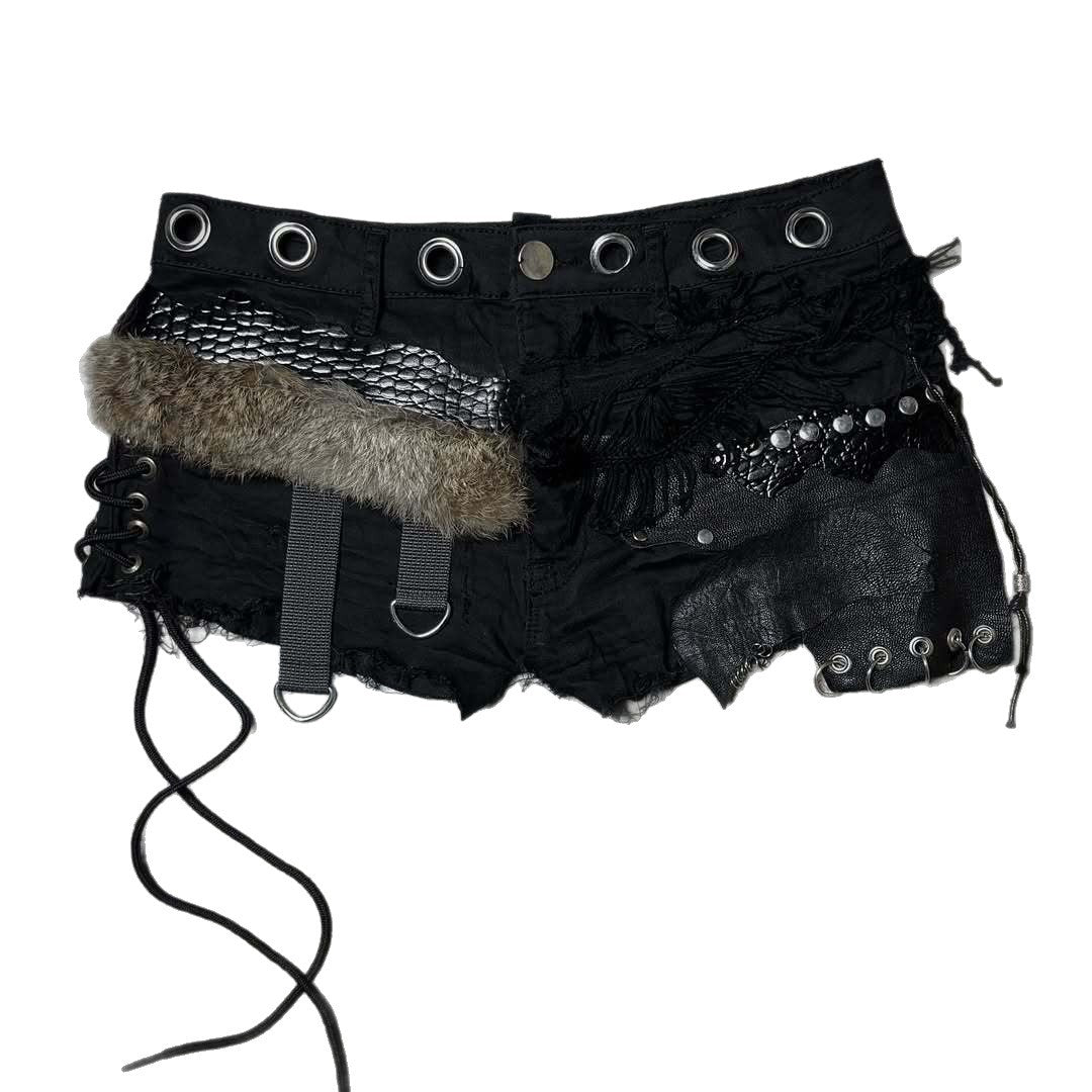 Damen Modische Shorts mit einzigartigen Details Drune