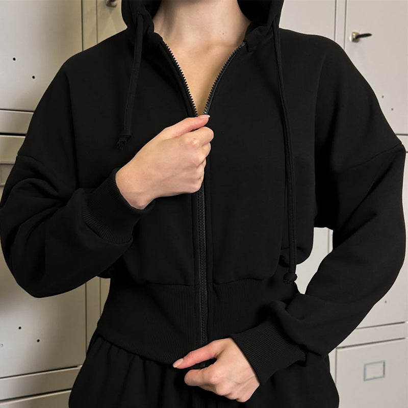 Damen lässiger Hoodie-Jumpsuit Drune