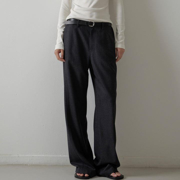 Damen elegante und weite Anzughose Drune