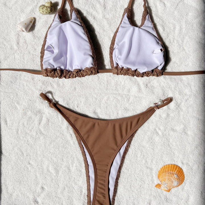 Damen Trendiger Netzbikini Drune