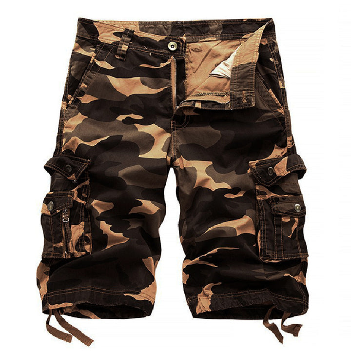 Herren Cargo-Shorts mit Mehrfachtaschen-Nutzungsdesign Drune