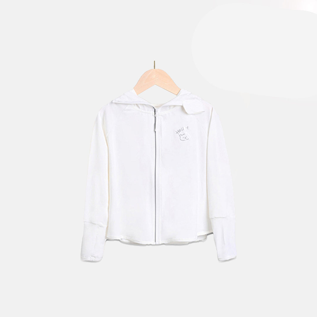 Damen atmungsaktive UV-Schutzjacke mit hohem Kragen Drune