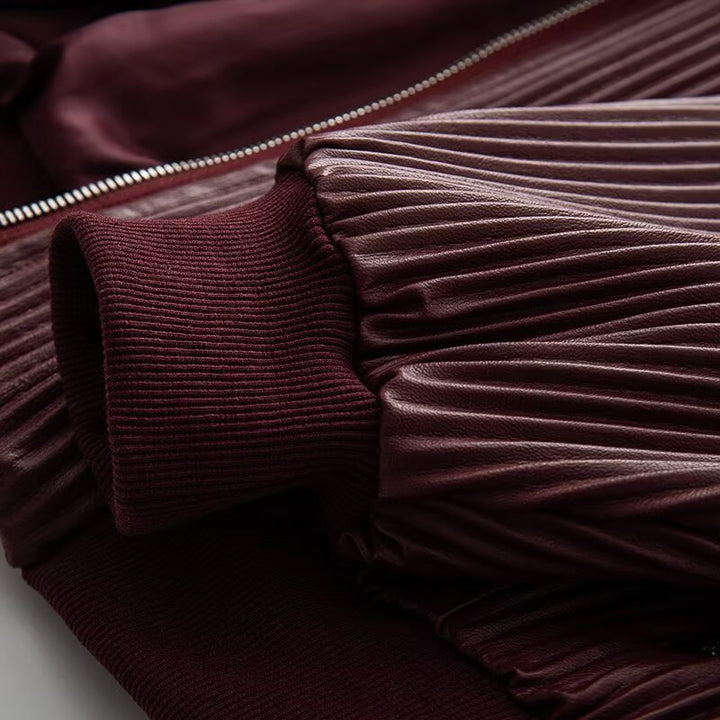 Damen Übergangsjacke mit eleganter Rippstruktur und praktischen Taschen Drune