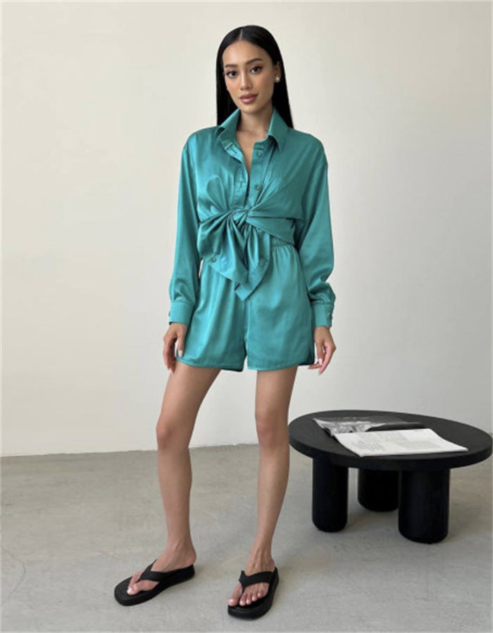 Damen elegantes und luftiges Sommer-Outfit Drune