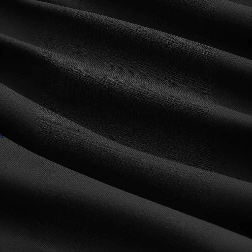 Damen Halterkleid mit figurformender Drapierung und schickem Rückenschnürdesign Drune