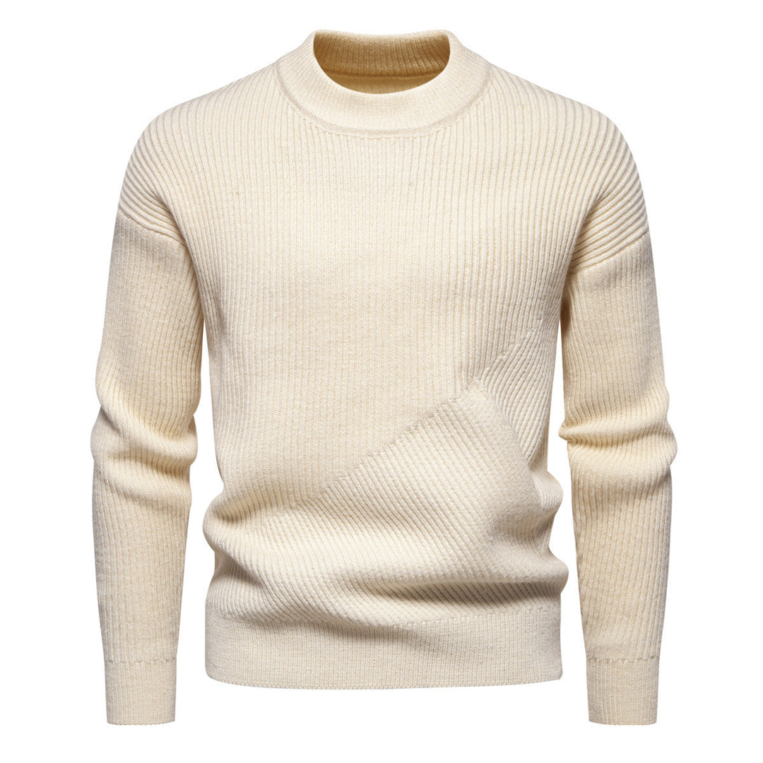 Herren Feinstrickpullover mit modernem Rippenmuster und hochwertiger Verarbeitung Drune