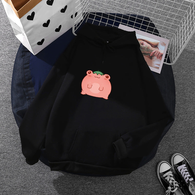 Damen Pullover mit süßem Froschdesign Drune