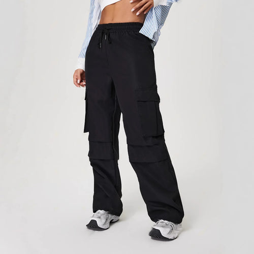 Damen Cargo-Hose mit elastischem Bund und praktischen Seitentaschen Drune