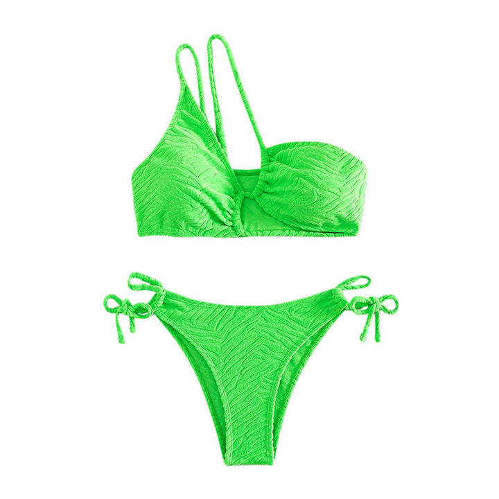 Damen Triangel-Bikini mit modernem Rüschendesign Drune