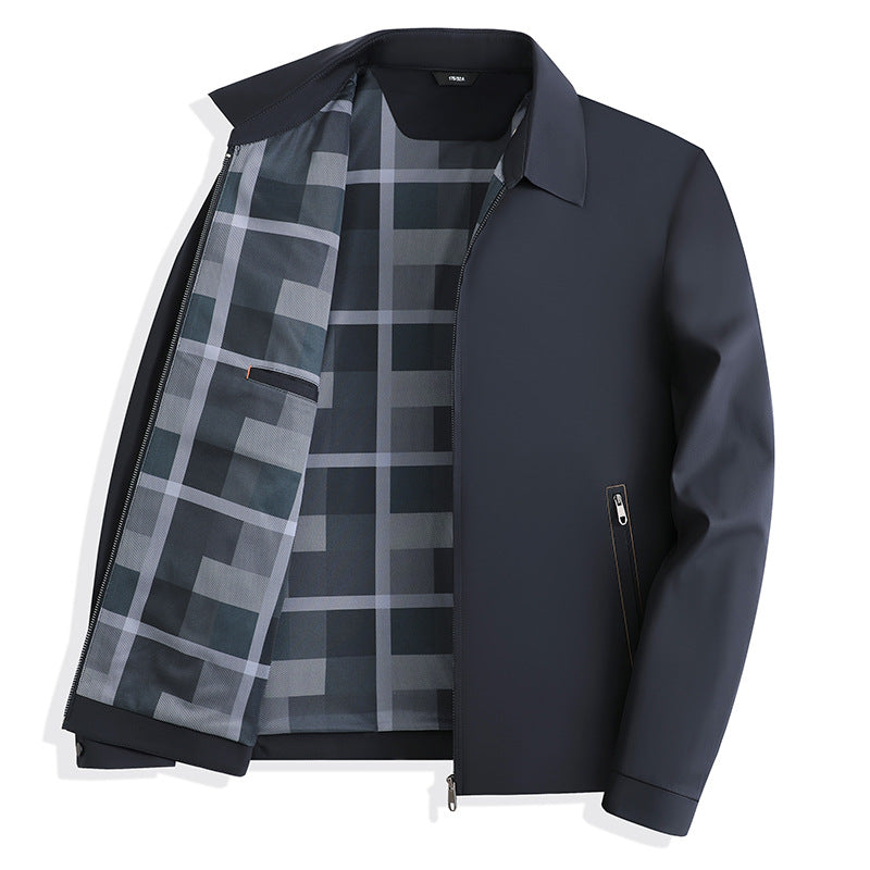Herren Übergangsjacke mit modernem Schnitt und funktionalem Innenfutter Drune