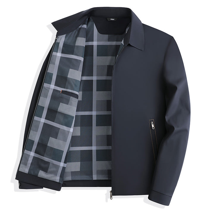 Herren Übergangsjacke mit modernem Schnitt und funktionalem Innenfutter Drune