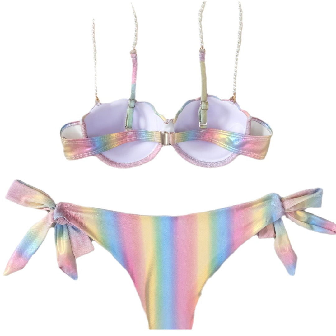 Damen Luxuriöser Bikini mit Muschel-Design Drune