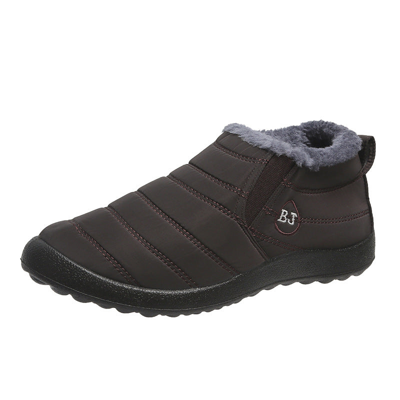 Damen gefütterte Freizeit-Stiefeletten mit rutschfester Sohle und praktischem Reißverschluss Drune