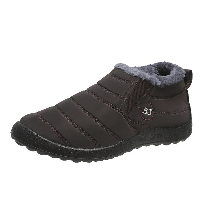 Damen gefütterte Freizeit-Stiefeletten mit rutschfester Sohle und praktischem Reißverschluss Drune