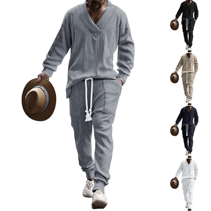 Herren Strickanzug mit modernem Design und hochwertiger Verarbeitung Drune