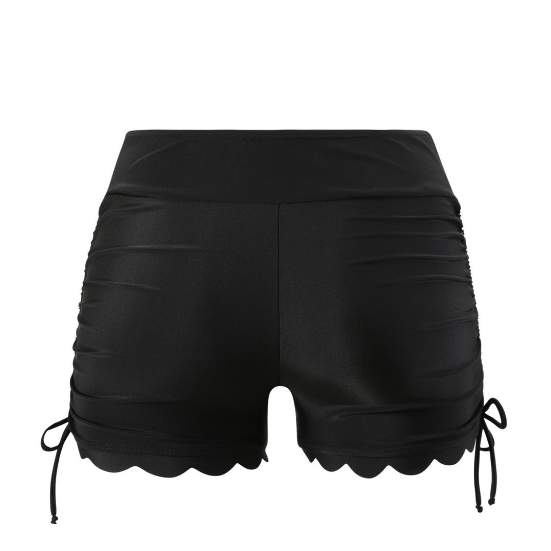 Damen Badeshorts mit verstellbarem Raffungsdesign Drune