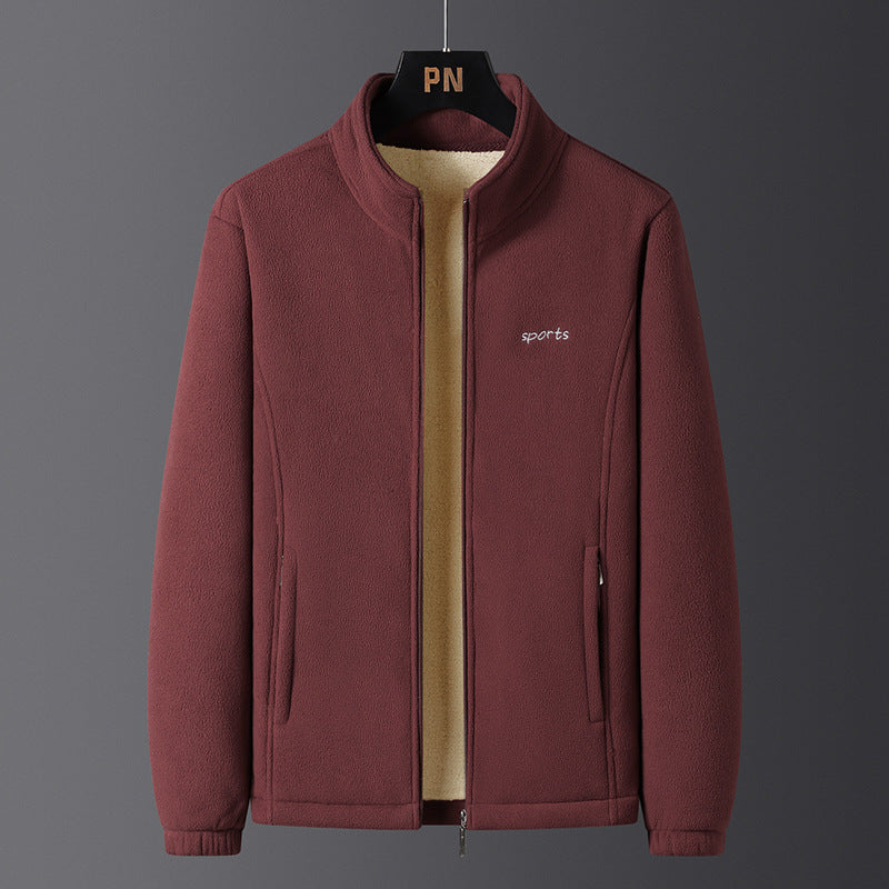 Herren Fleecejacke mit kuscheligem Innenfutter Drune