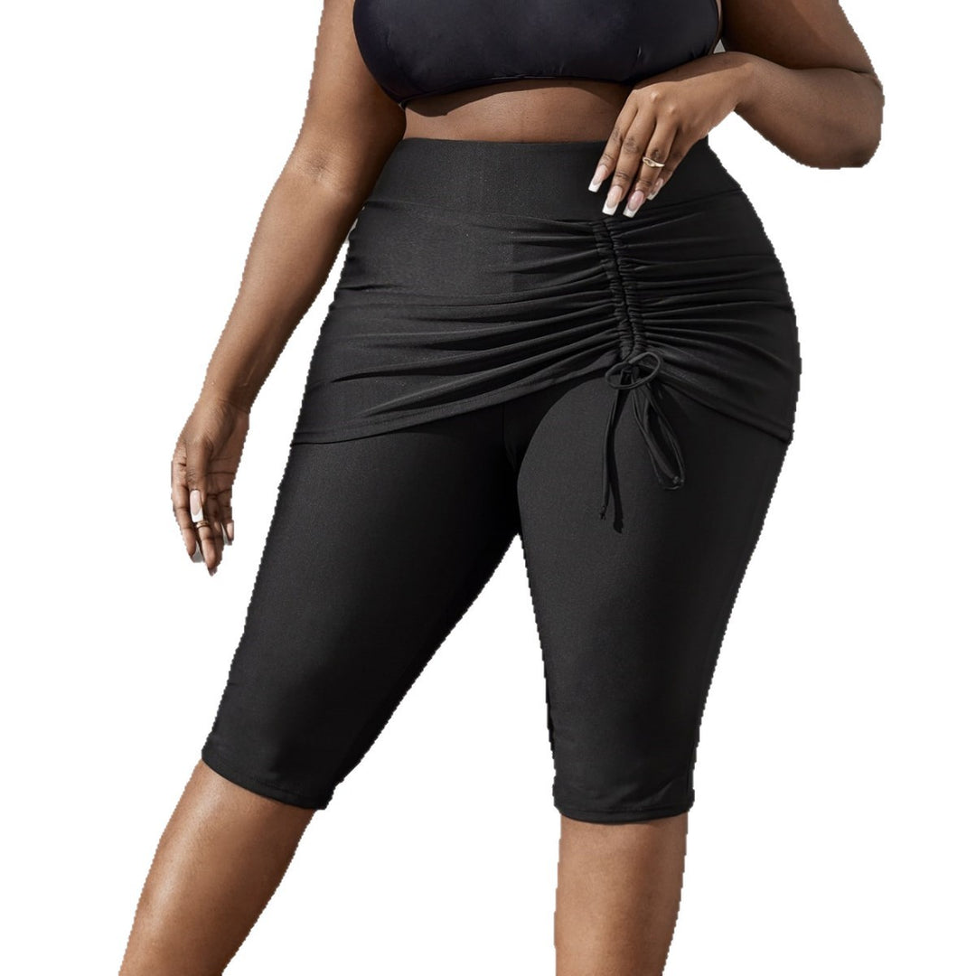 Damen Sportliche Caprihose Drune
