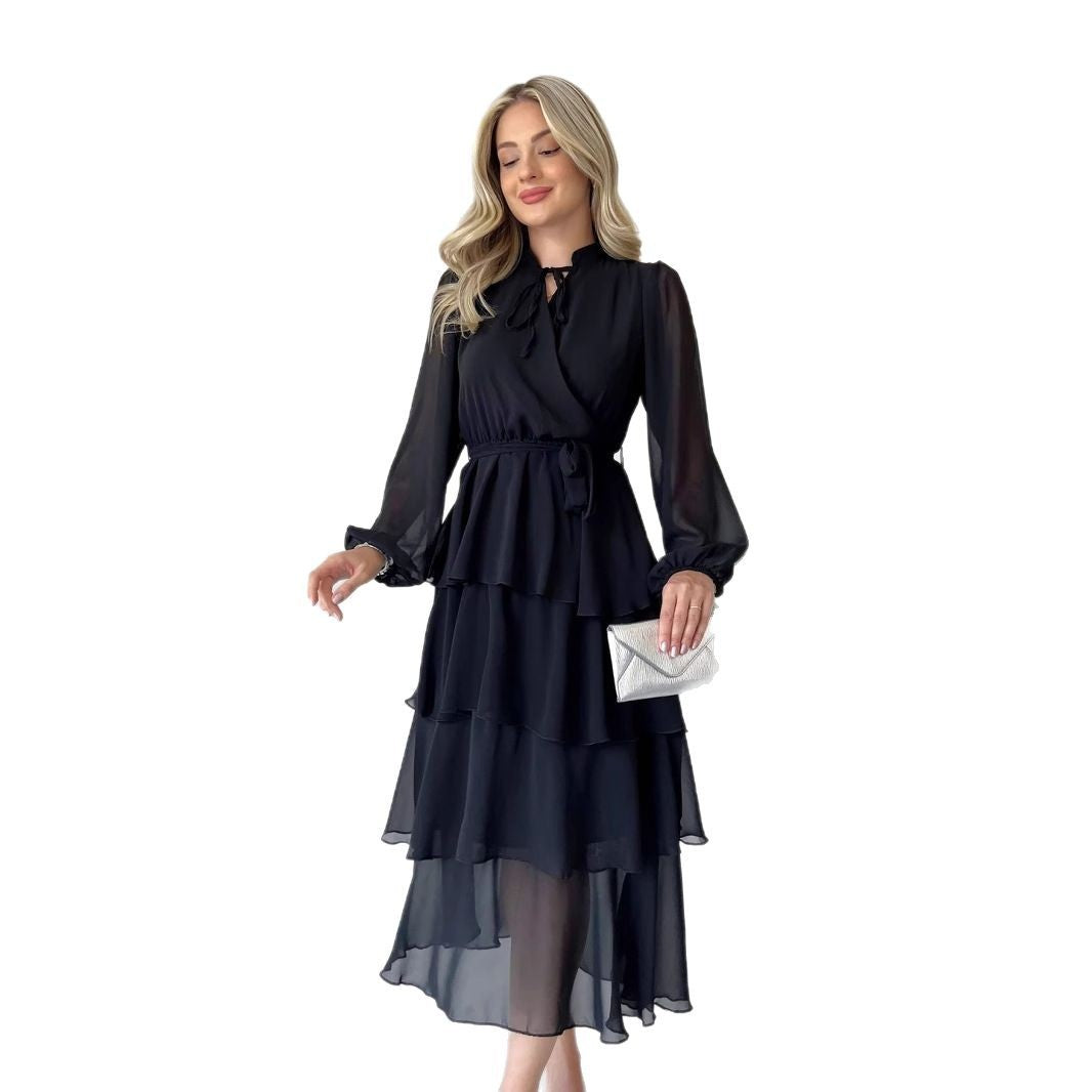 Damen Festliches Midikleid Drune