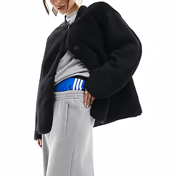 Damen Übergröße Steppjacke Drune