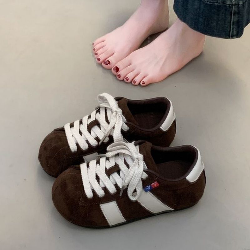 Damen Komfortable Sneaker aus hochwertigem Wildleder mit klassischem Design Drune