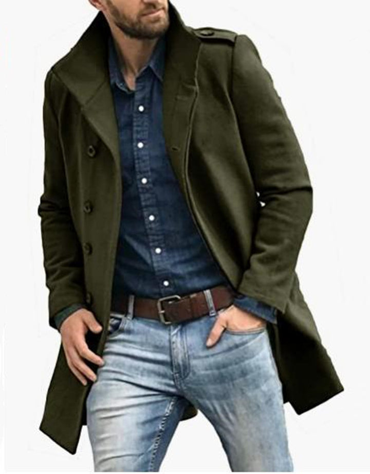 Herren modischer Mantel Drune