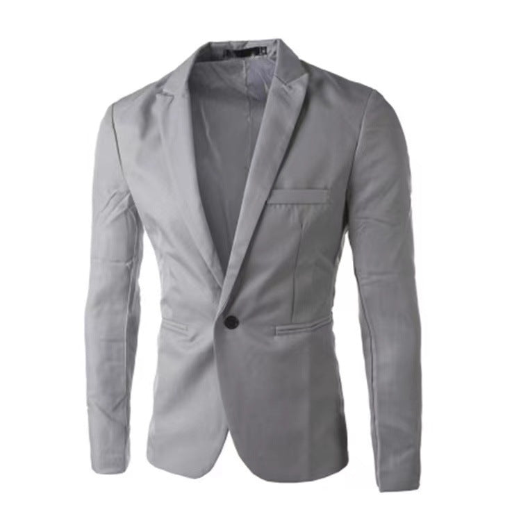 Herren Casual Sakko Baumwolle
