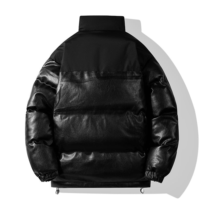 Damen isolierte Steppjacke mit hohem Kragen und elastischen Bündchen Drune