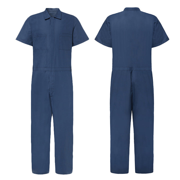 Drune | Einfarbiger Jumpsuit Für Männer