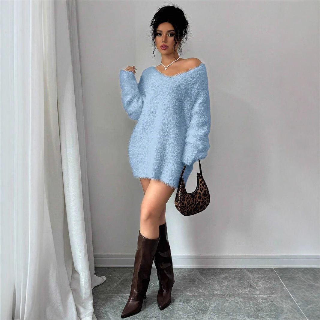Damen Pullover mit weich strukturiertem Design Drune
