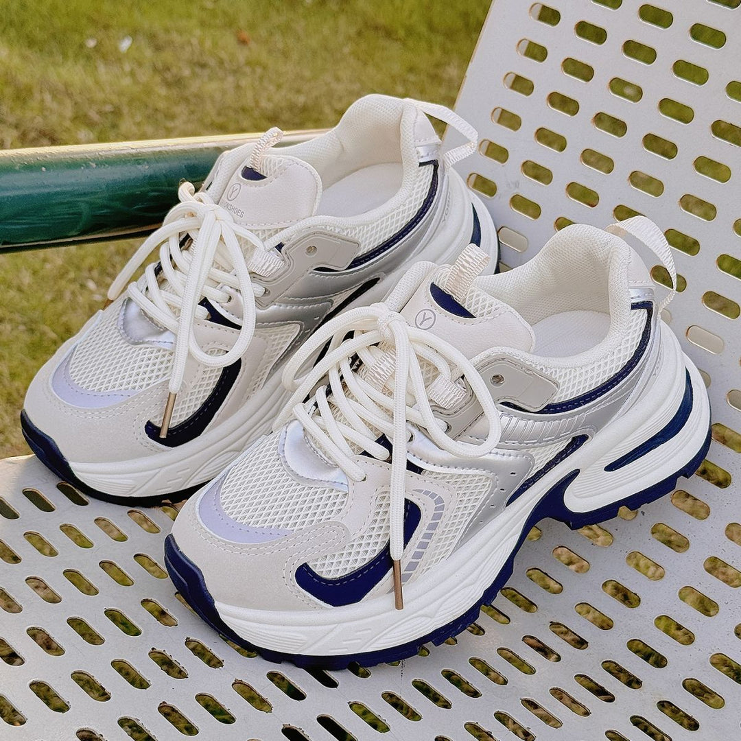 Damen Sportliche Sneakers mit atmungsaktiver Mesh-Oberfläche und modischer Silhouette Drune